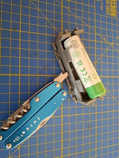 Khay pin 18650 có mạch bảo vệ dùng tiếp điểm Keystone 1107-1 - Image 4