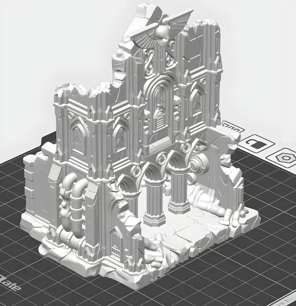 Địa hình world building grimdark WH40K - Image 1