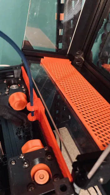 Giá đỡ ống PTFE filament cho Voron 0.2 (PTFE filament tube mount) - Image 1