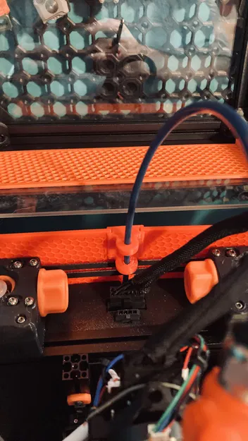 Giá đỡ ống PTFE filament cho Voron 0.2 (PTFE filament tube mount) - Image 2