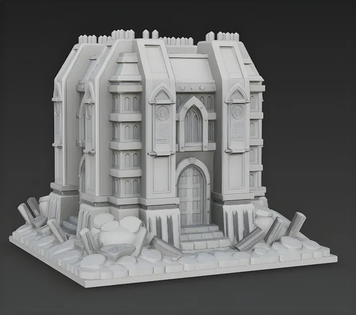 Địa Hình Xây Dựng Thế Giới: Warhammer Mausoleum - Image 1