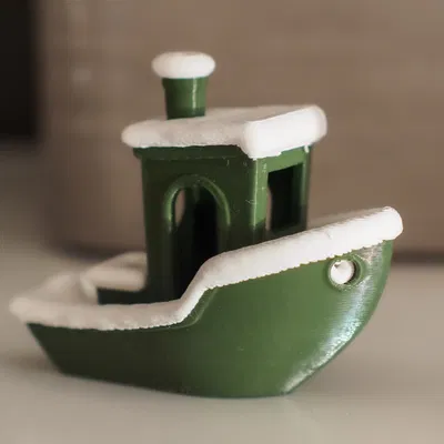 Snow Benchy (Benchy phủ tuyết)