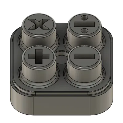 Bộ 4 “Math Sockets” kèm hộp đựng nam châm