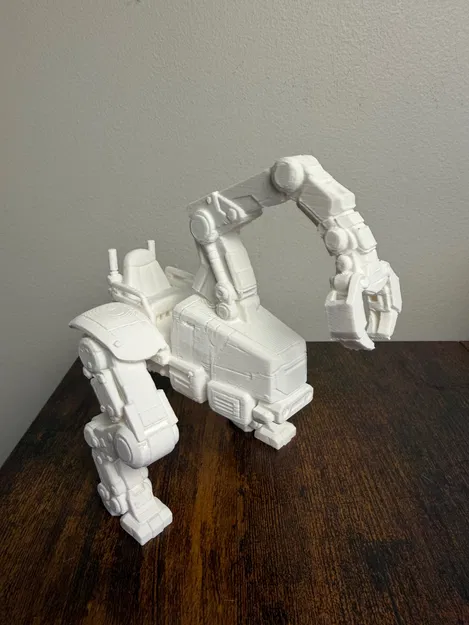 Máy Xúc Mech Tương Lai – Walker Xây Dựng Robot Sci‑Fi - Image 2