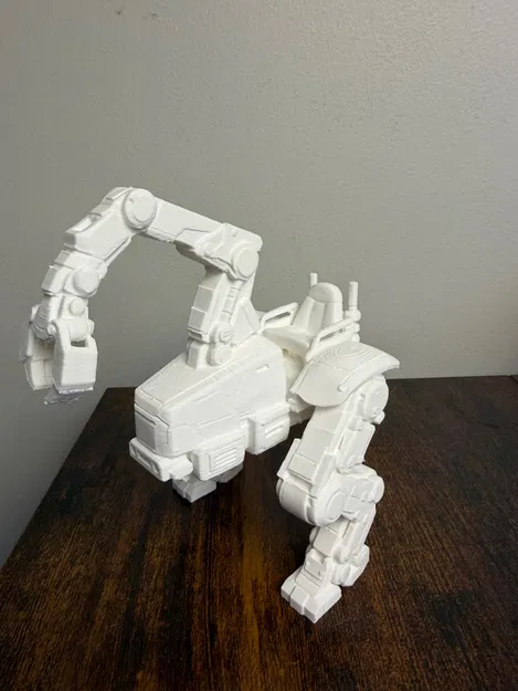 Máy Xúc Mech Tương Lai – Walker Xây Dựng Robot Sci‑Fi - Image 3