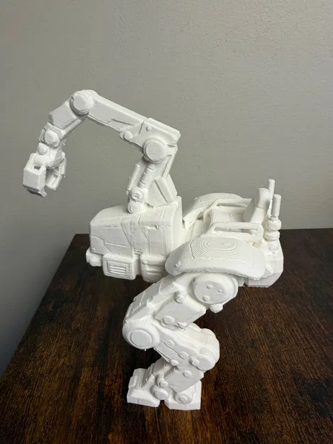 Máy Xúc Mech Tương Lai – Walker Xây Dựng Robot Sci‑Fi - Image 4