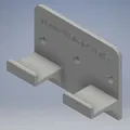 Giá treo búa gắn tường (Hammer holder wall mount) - Thumbnail 3
