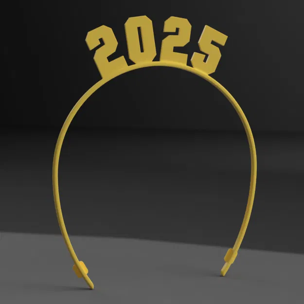 Băng đô 2026 – Phụ kiện tóc 3D đón năm mới - Image 4