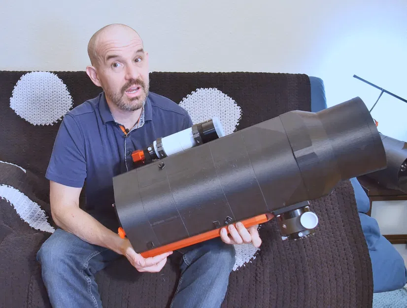 DBS150 Astrograph - Kính thiên văn chụp ảnh bầu trời sâu in 3D - Image 1