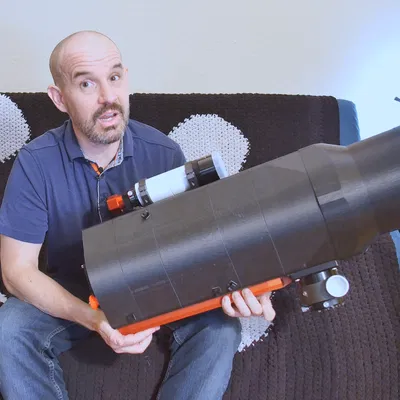 DBS150 Astrograph - Kính thiên văn chụp ảnh bầu trời sâu in 3D