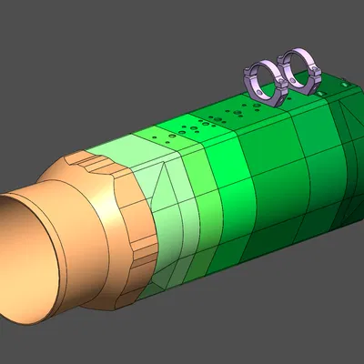 DBS150 Astrograph - Kính thiên văn chụp ảnh bầu trời sâu in 3D