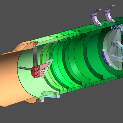 DBS150 Astrograph - Kính thiên văn chụp ảnh bầu trời sâu in 3D