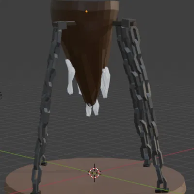 Chậu cây đảo xích (Chained Island plant pot)