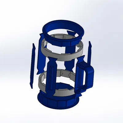 Giá đỡ lon nhiều phần (12 oz và 16 oz)