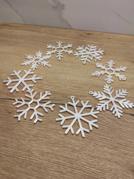 Ornament Bông Tuyết (Snowflake ornaments) - Image 1