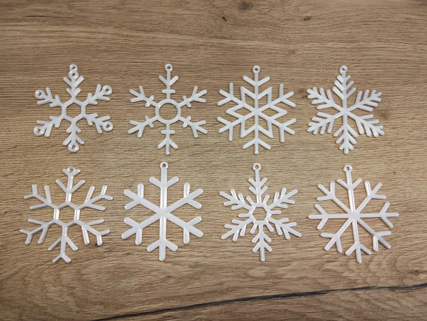 Ornament Bông Tuyết (Snowflake ornaments) - Image 2