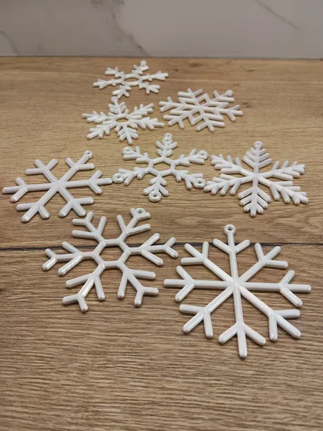 Ornament Bông Tuyết (Snowflake ornaments) - Image 3