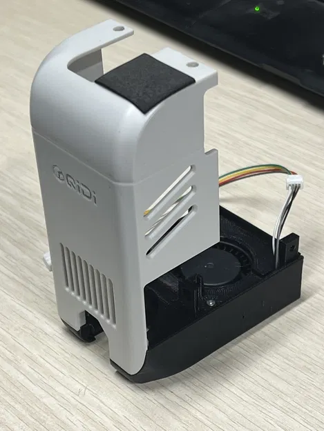 Ống Dẫn Gió Quạt Làm Mát Model Toolhead Qidi Q2 (Redesigned) - Image 3