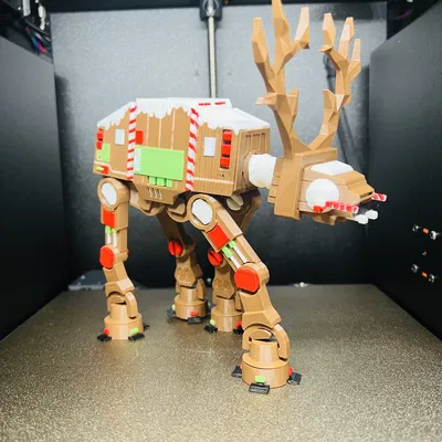 Gingerbread AT-AT Reindeer