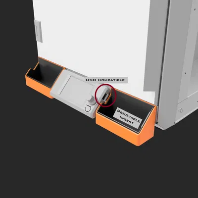 Khay lưu trữ/khay rác Prusa Core one (dùng được cho Core one L)