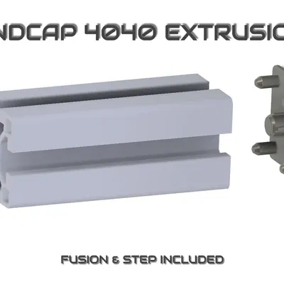 4040 - Nắp che nhôm định hình / Cover Aluminium Extrusion