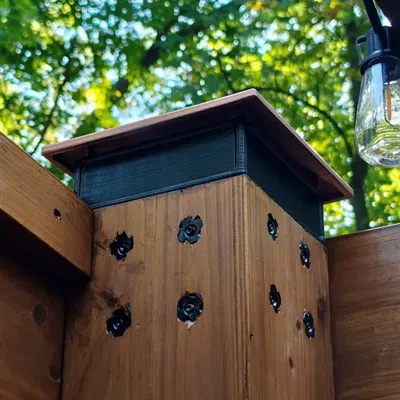 Nắp che trang trí đầu trụ 6x6 (6x6 Post Decorative Cap Cover)