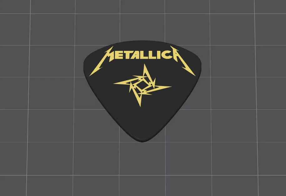 Miếng gảy đàn guitar Mettalica - Image 1