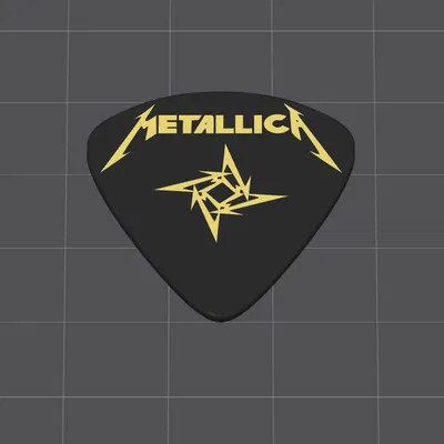 Miếng gảy đàn guitar Mettalica