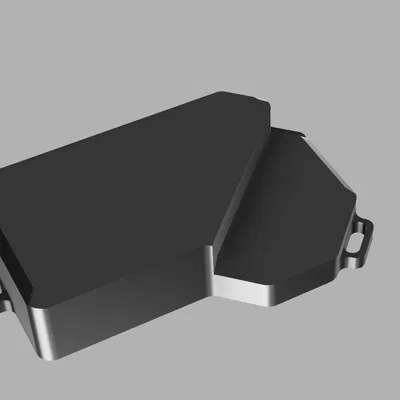 Nắp che receiver Traxxas 4 tec