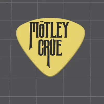 Miếng gảy đàn guitar Motley Crue