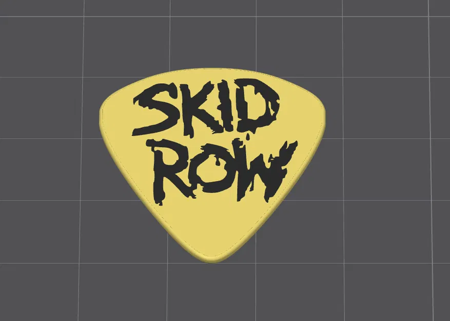 Miếng gảy đàn guitar Skid Row - Image 1