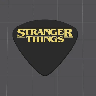 Miếng gảy đàn guitar Stranger Things