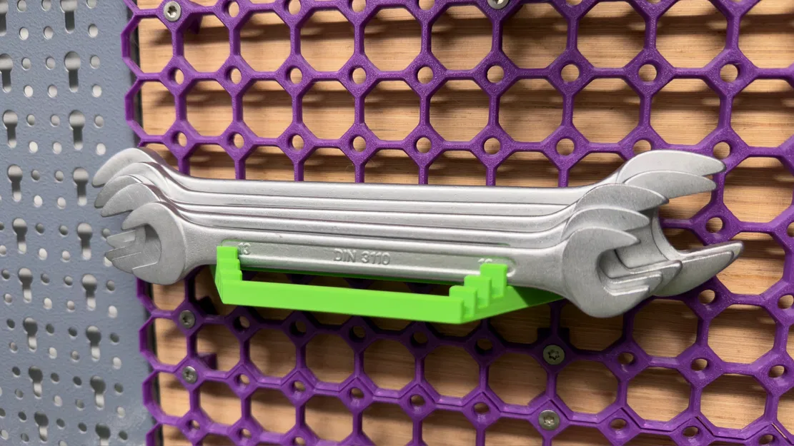 Multiboard: Giá giữ cờ lê (spanner) 8x 22–6 mm - Image 1