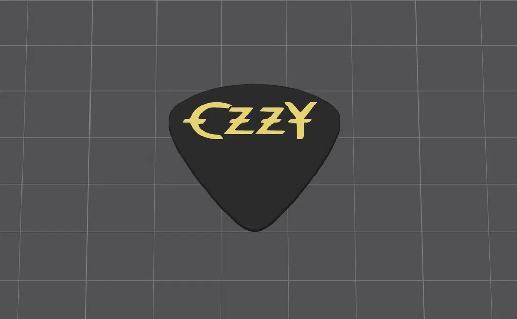 Miếng gảy đàn guitar Ozzy Osbourne - Image 1