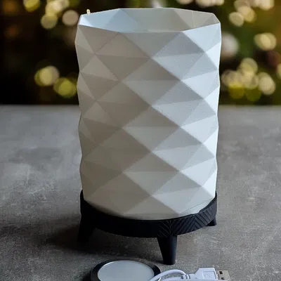 Đèn bàn LED tối giản (Minimalistische Tischlampe LED Lampe)