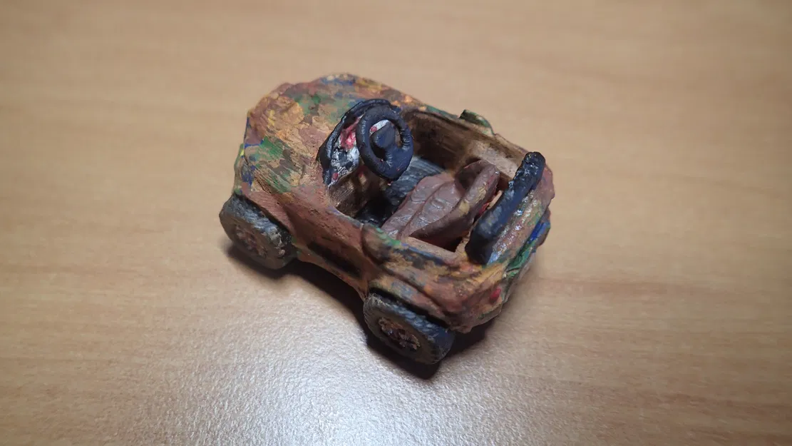 Rusty buggy (xe buggy phong cách crash derby) - Image 3