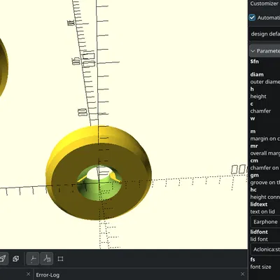 Hộp đựng tai nghe (earphone case) tuỳ chỉnh (remix)