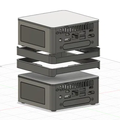 Bezel xếp chồng NUC (NUC stacking bezel)
