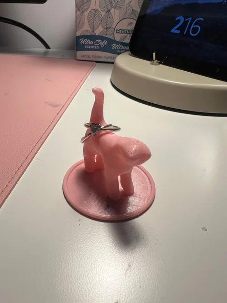 Đế đỡ nhẫn hình mèo (Cat Ring Stand) - Image 1