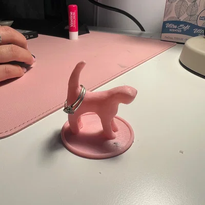 Đế đỡ nhẫn hình mèo (Cat Ring Stand)