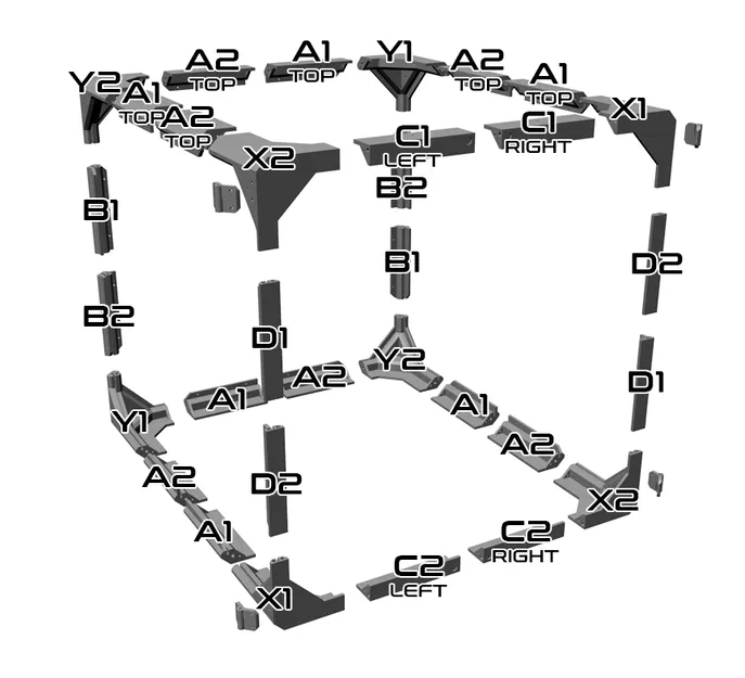 PrintClosure Project – Vỏ che (Enclosure) in cho Prusa MK4/S - Image 4