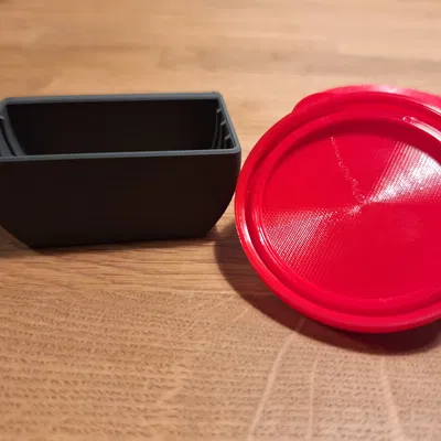 Nắp lon TPU 33cl + holder nam châm tủ lạnh (33cl TPU can lid and fridge magnet holder)