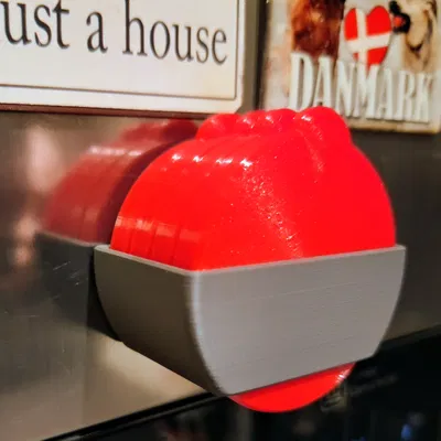 Nắp lon TPU 33cl + holder nam châm tủ lạnh (33cl TPU can lid and fridge magnet holder)