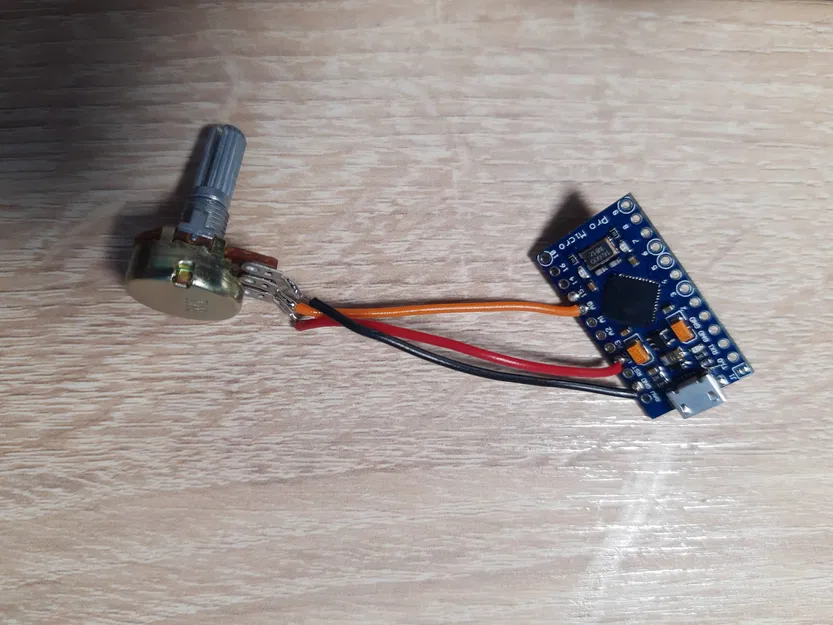 Volume Controller USB – Bộ điều khiển âm lượng USB cho Arduino Pro Micro - Image 4