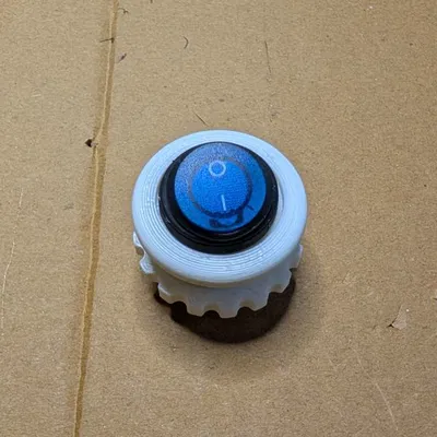 Ngàm gắn công tắc chống nước cho lỗ 30mm