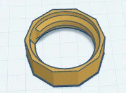 Vòng khóa Cryptex nhỏ hơn (Smaller Cryptex Lock Ring) - Image 1