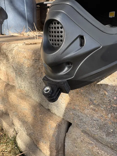 Ngàm gắn GoPro ở cằm cho nón 7IDP M1 (7IDP M1 GoPro Chin Mount) - Image 1