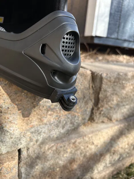 Ngàm gắn GoPro ở cằm cho nón 7IDP M1 (7IDP M1 GoPro Chin Mount) - Image 3