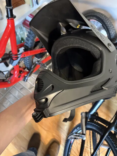 Ngàm gắn GoPro ở cằm cho nón 7IDP M1 (7IDP M1 GoPro Chin Mount) - Image 4