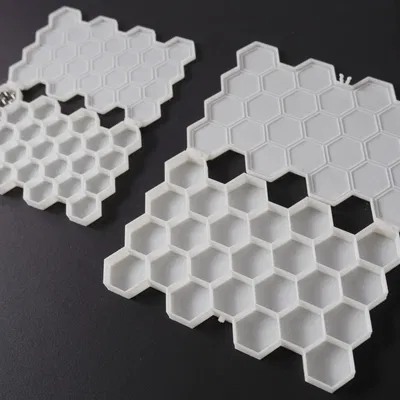 Hộp ngăn lục giác có nắp (tùy chỉnh)